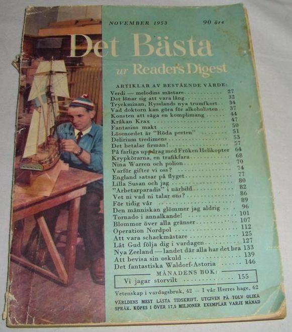 Ett Det Bästa-nummer från 1953